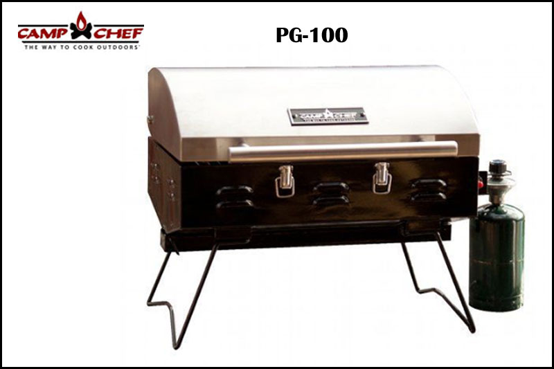 Camp Chef Portable Grill Closed Lid