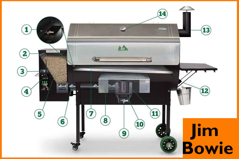 Jim Bowie Wood Fired Grill