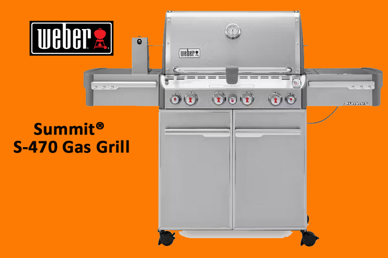 >Summit® S-470 Gas Grill Weber Summit® S-470 Gas Grill