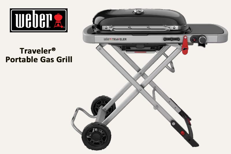 Traveler® Portable Gas Grill Weber Traveler® Portable Gas Grill
