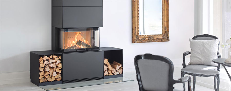 Swedish Wood-Burning Fireplace